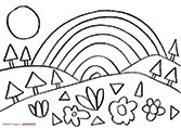 Artshed at home - Rainbow