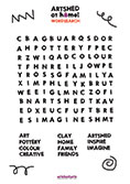 Artshed at home - Word Search